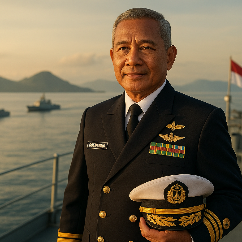 Profil Purnawirawan Laksamana TNI (Pur) Soedarno, Pengabdian di Lautan Nusantara