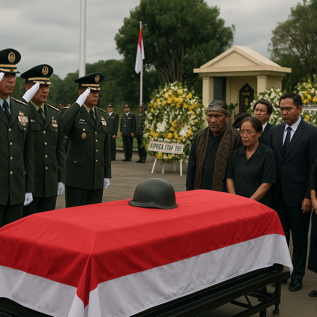 Penghormatan Terakhir untuk Jenderal TNI (Purn) A.M. Putu: Pengabdi Setia dari Bumi Cendrawasih
