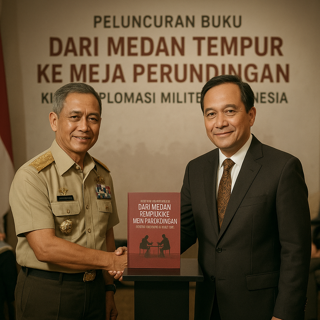 Peluncuran Buku 'Dari Medan Tempur ke Meja Perundingan: Kisah Diplomasi Militer Indonesia'