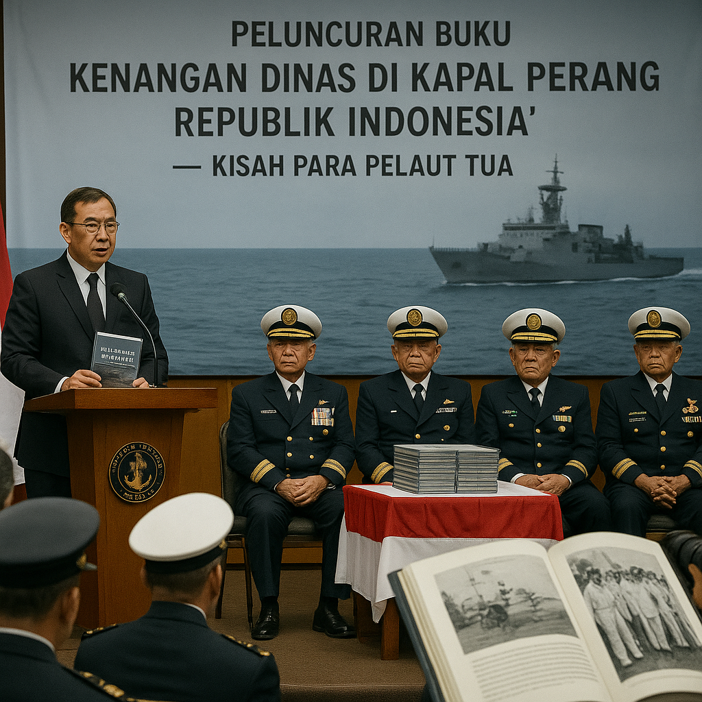 Peluncuran Buku "Kenangan Dinas di Kapal Perang Republik Indonesia", Kisah Para Pelaut Tua