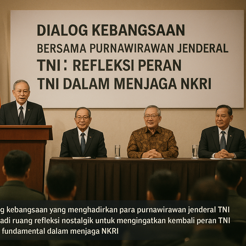 Dialog Kebangsaan bersama Purnawirawan Jenderal TNI: Refleksi Peran TNI dalam Menjaga NKRI