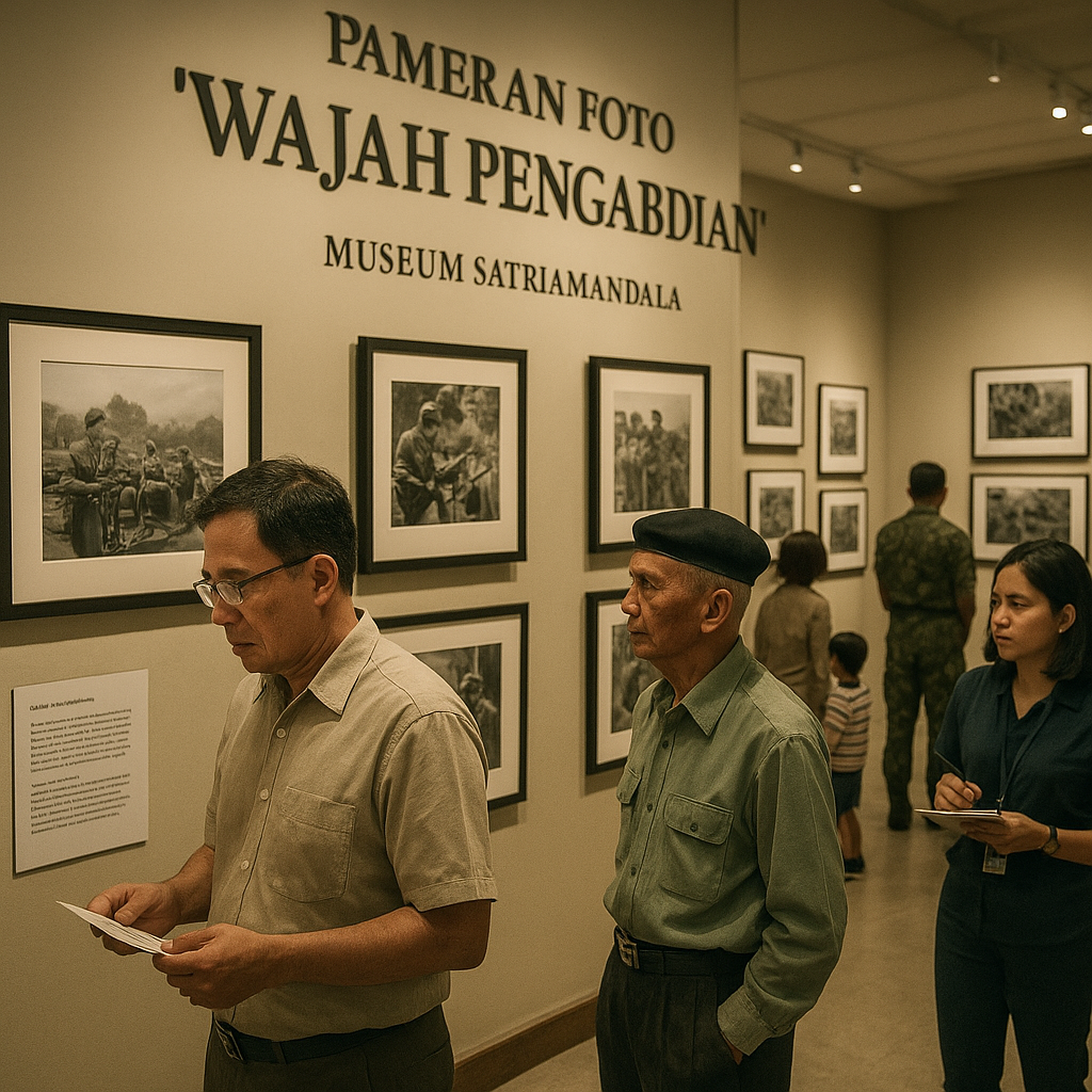 Pameran Foto "Wajah Pengabdian" TNI di Museum Satriamandala, Abadikan Momen Operasi Militer