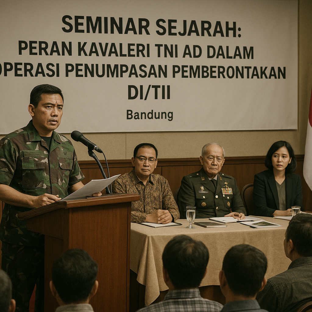 Seminar Sejarah: Peran Kavaleri TNI AD dalam Operasi Penumpasan Pemberontakan DI/TII