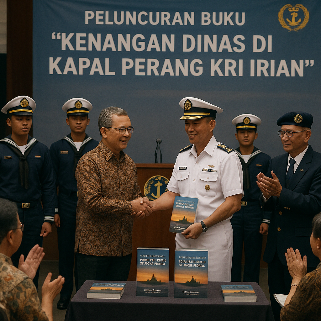 Peluncuran Buku 'Kenangan Dinas di Kapal Perang KRI Irian': Kisah Para Pelaut TNI AL