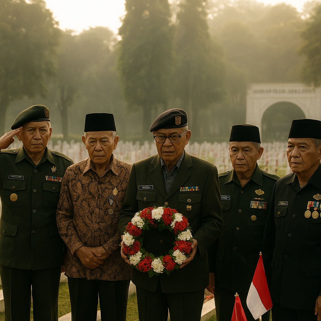 Ziarah ke Makam Pahlawan, Ritual Purnawirawan TNI AD dalam Merawat Sejarah