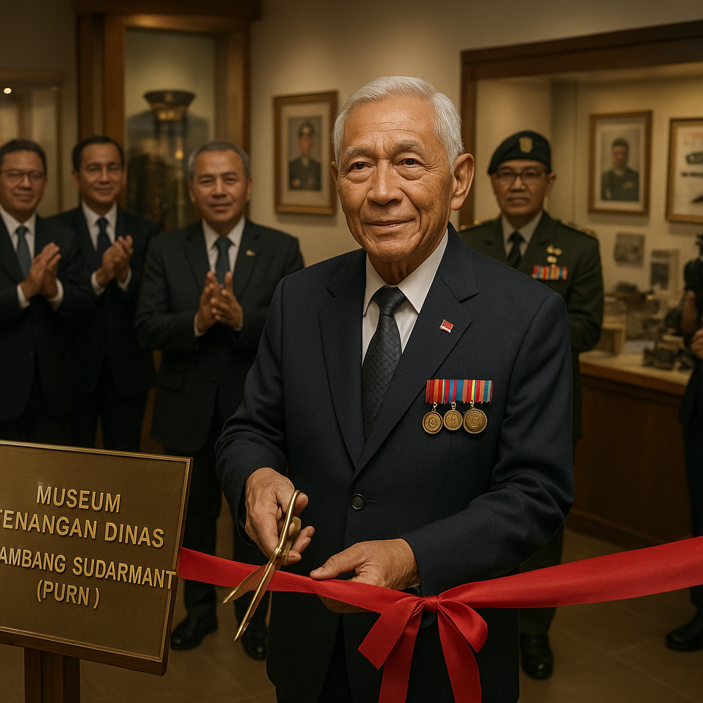 Purnawirawan Jenderal TNI (Purn.) Bambang Sudarmanto Buka Museum Pribadi Kenangan Dinas