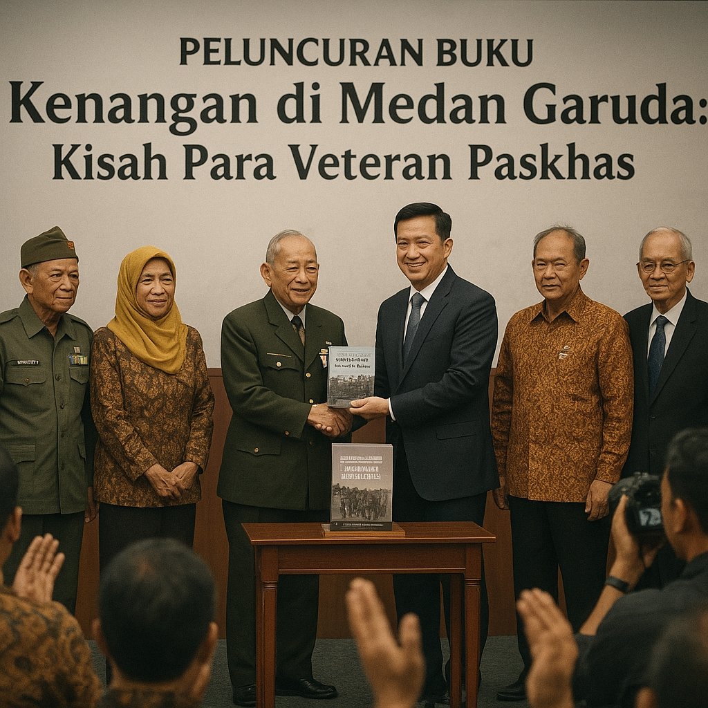 Peluncuran Buku 'Kenangan di Medan Garuda: Kisah Para Veteran Paskhas'