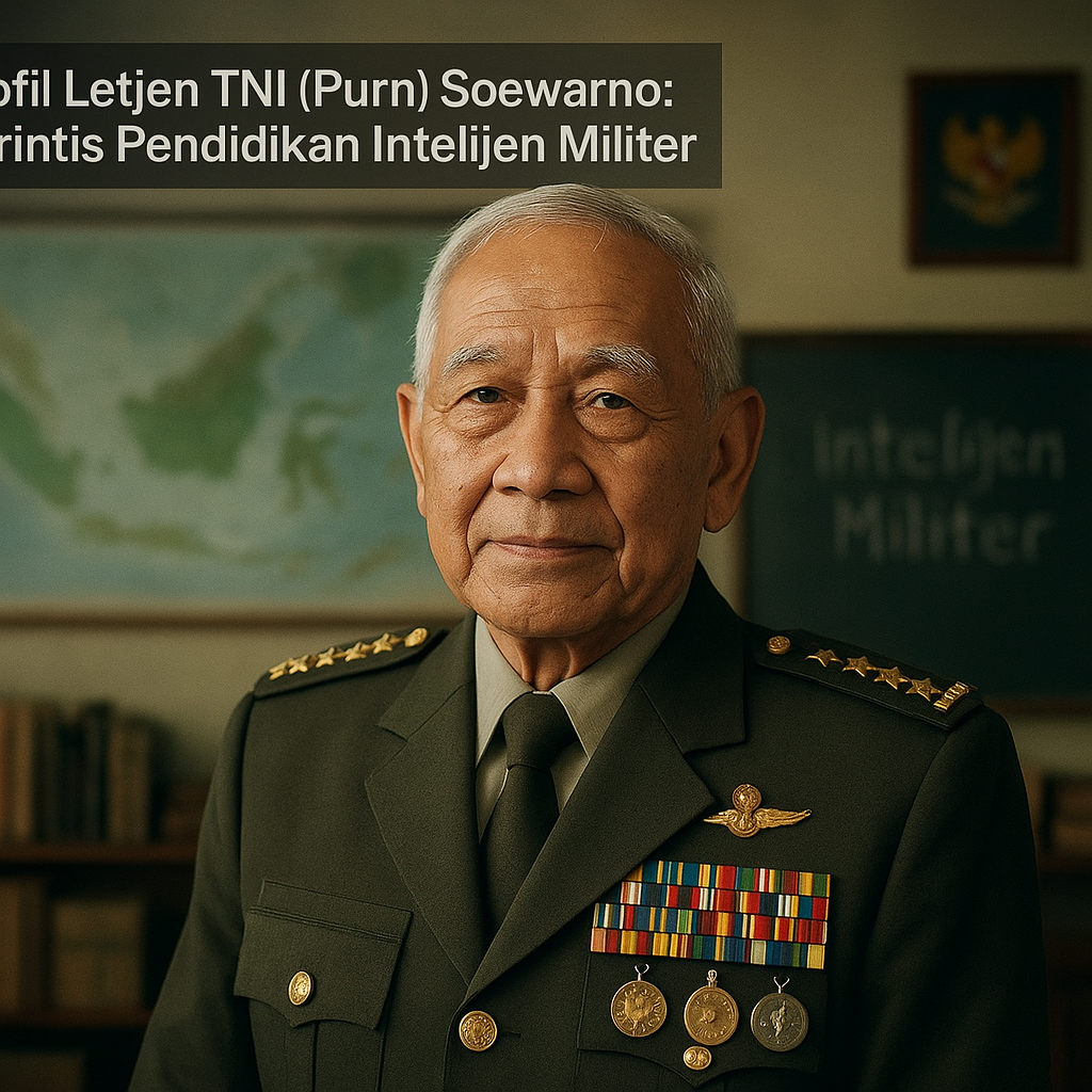 Profil Letjen TNI (Purn) Soewarno: Perintis Pendidikan Intelijen Militer
