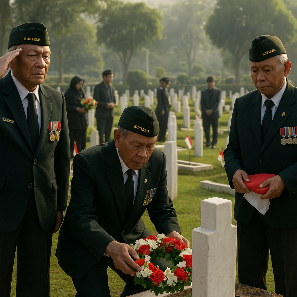 Ziarah Ke Makam Pahlawan, Ritual Tahunan Purnawirawan Kostrad untuk Menghormati Pendahulu