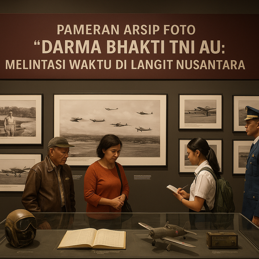 Pameran Arsip Foto 'Darma Bhakti TNI AU': Melintasi Waktu di Langit Nusantara