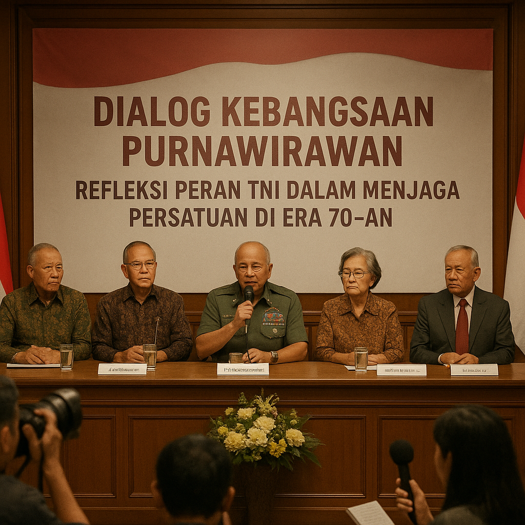 Dialog Kebangsaan Purnawirawan: Refleksi Peran TNI dalam Menjaga Persatuan di Era 70-an