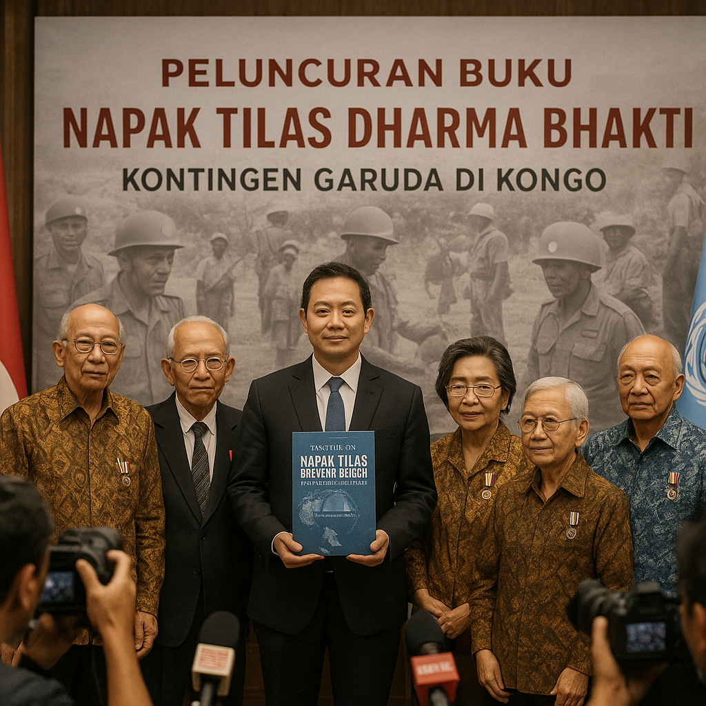 Peluncuran Buku 'Napak Tilas Dharma Bhakti': Mengenang Kontingen Garuda di Kongo
