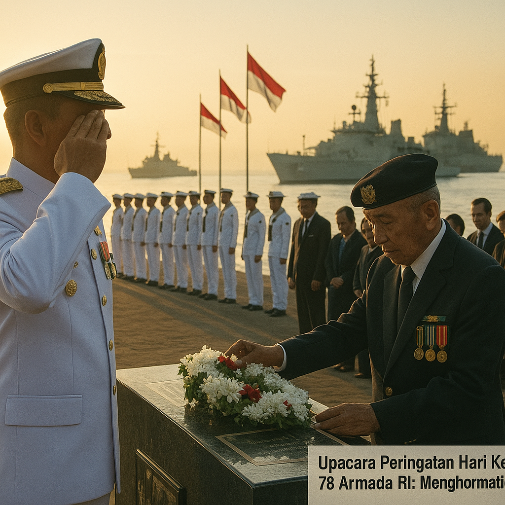 Upacara Peringatan Hari Kejayaan 78 Armada RI: Menghormati Pengorbanan di Lautan