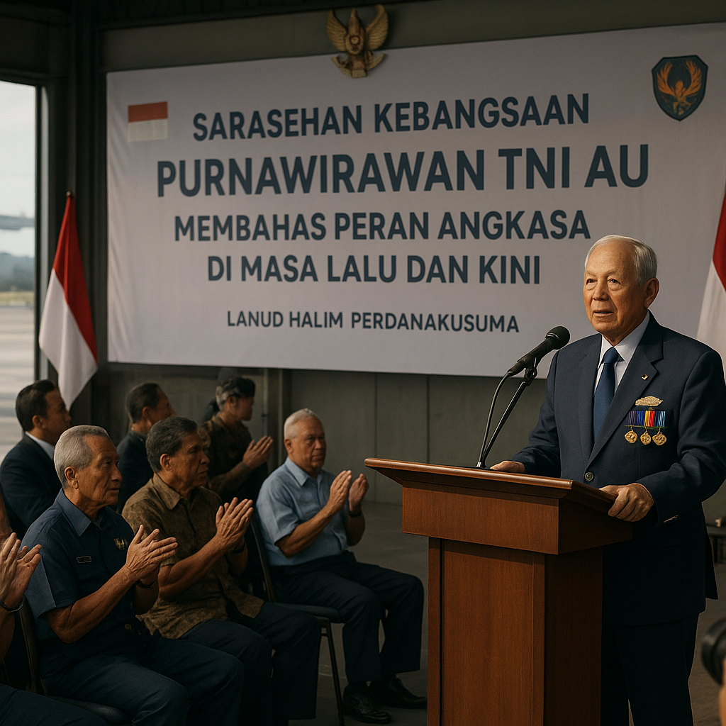 Sarasehan Kebangsaan Purnawirawan TNI AU: Membahas Peran Angkasa di Masa Lalu dan Kini