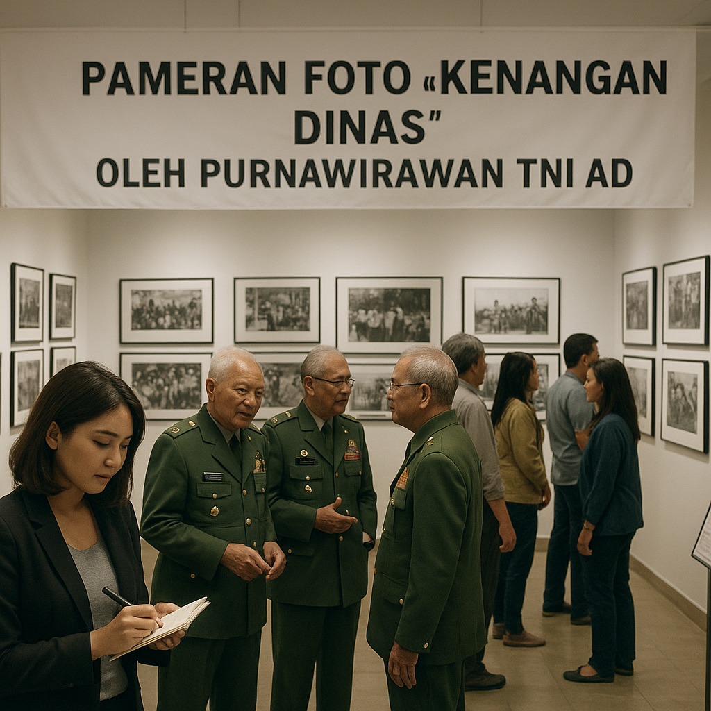 Pameran Foto "Kenangan Dinas" oleh Purnawirawan TNI AD